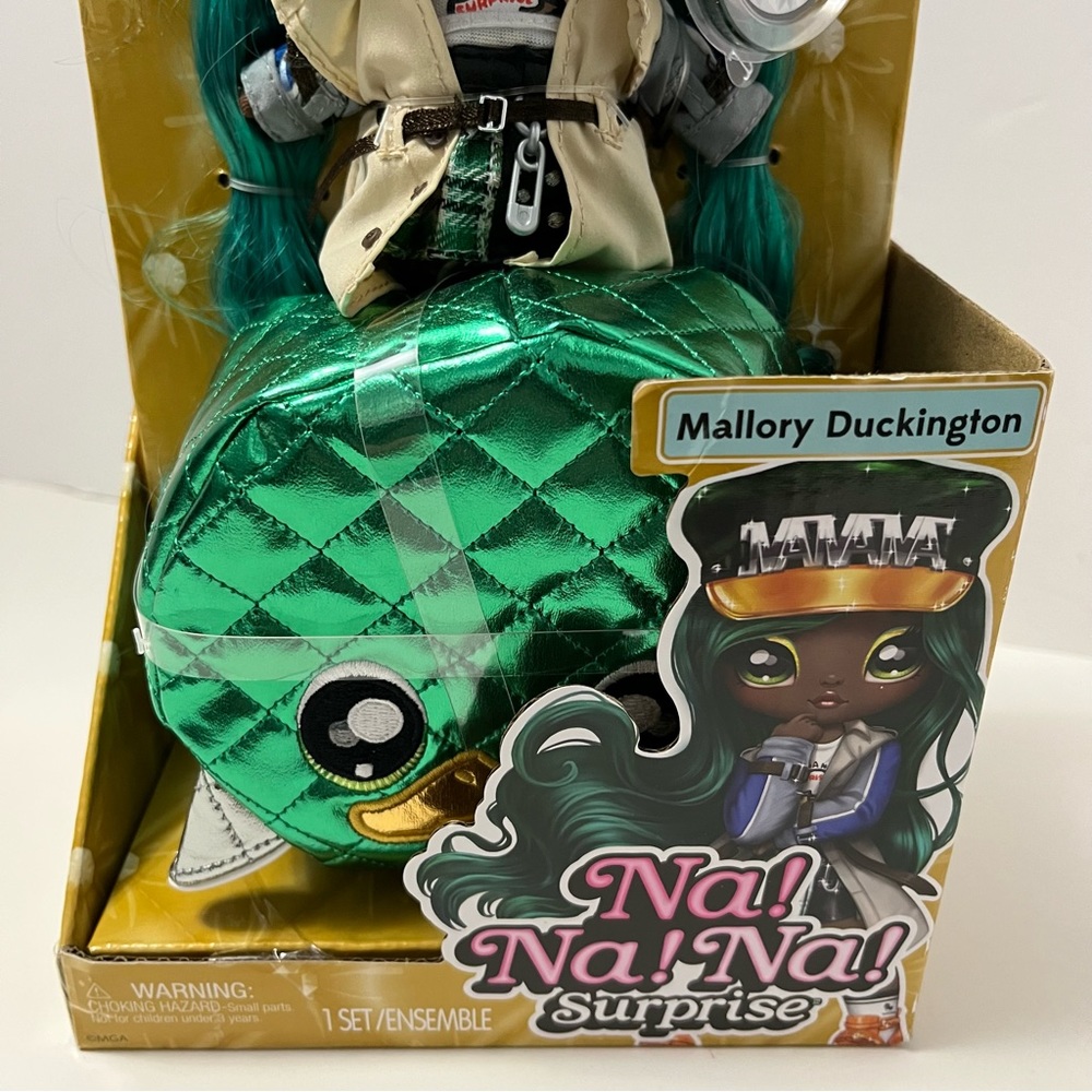 NA! NA! NA! SURPRISE doll Mallory Duckington glam series 2 NRFB NWT toy - Picture 3 of 9